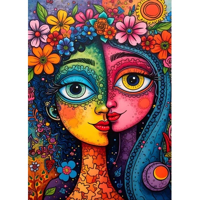 Alipson Puzzle - Puzzle Colourful Duo - 1 500 piese