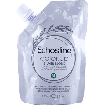 Echosline Color Up masky na vlasy Silver Blond neutralizuje žlté odlesky/odtiene 150 ml