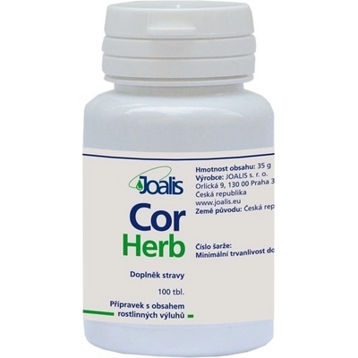 Joalis CorHerb 100 tabliet