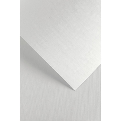 Ozdobný papír plátno 230g bílá 20ks Galeria Papieru