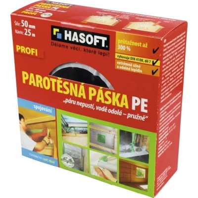 Hasoft Profi Parotěsná páska 50 mm x 25 m