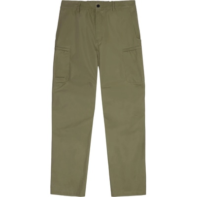 KnowledgeCotton Apparel Мъжки туристически панталон KnowledgeCotton Apparel Vent Canvas 200 Classic Pants Walking trousers - Burned Olive - размер XXL (010-1546-0115)