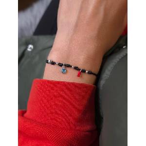  Червен конец със седем възела - kathrynbracelets - 33,99 лв