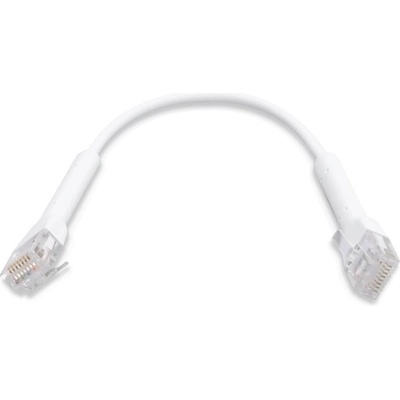Ubiquiti UniFi Ethernet Patch Kabel - U-Cable-Patch-RJ45, 0,1m, Cat6, bílý