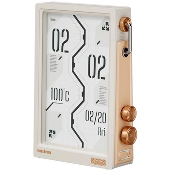 Divoom Times Frame бял мултимедиен информационен дисплей (6958444604633)