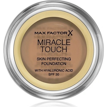 Max Factor Miracle Touch Skin Perfecting SPF30 Vysoko krycí make-up 098 Toasted Almond 11,5 g