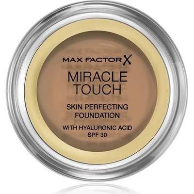 Max Factor Miracle Touch Skin Perfecting SPF30 Vysoko krycí make-up 098 Toasted Almond 11,5 g