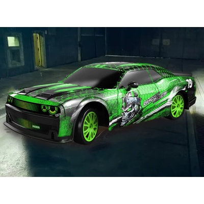 RCobchod HB-DRIFT Laser ghost zelený RC_321902 RTR 1:24