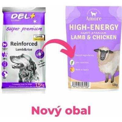 Amore Super Premium High Energy Lamb & Chicken 12 kg