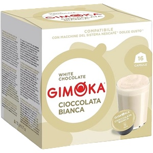 Gimoka Кафе капсули Gimoka White Chocolate Dolce Gusto, 16бр