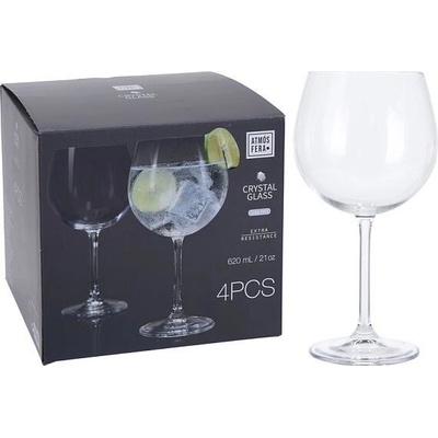 CRYSTALLINE Sklenice na koktejl EXCELLENT KO-SR4000060 4 x 620 ml