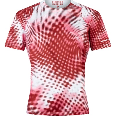 Endura dámsky Pixel Cloud Tee LTD červená