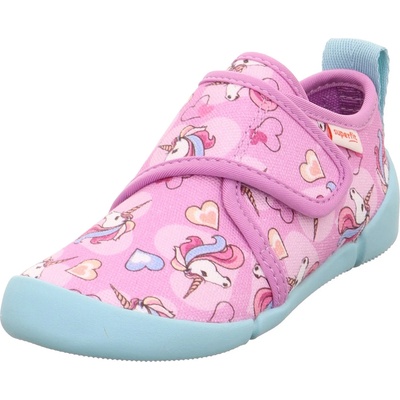 Superfit Детски пантофи Superfit Kid's Venti House slippers - Rosa / Mehrfarbig - размер 32 (EU) (702-4605-0718)