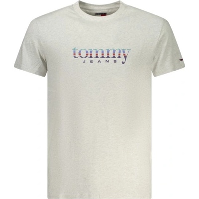 Tommy Hilfiger Мъжка тениска с къс ръкав tommy hilfiger, Размер m, Цвят Сив (dm0dm22333_grp08)