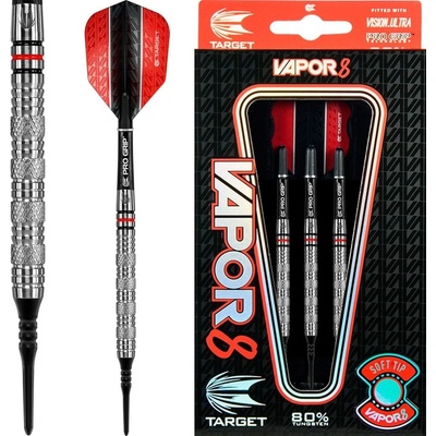 Target Vapor8 VP01 Black Red 80% 18g soft
