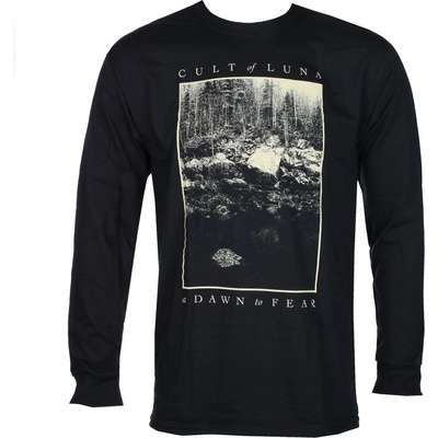 INDIEMERCH Мъжка риза с дълъг ръкав Cult of Luna - Cliff - Черен - INDIEMERCH - INM007