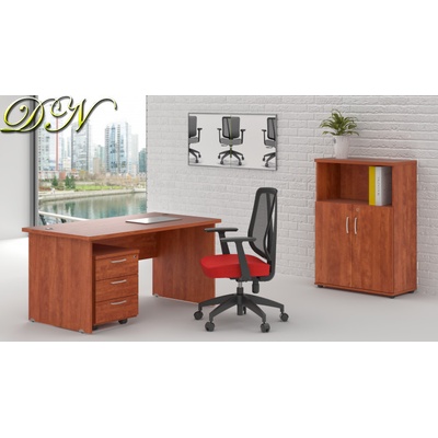 NABYTOK-DIZAJNOVY.SK ZE 1.4 03 Zostava kancelárskeho nábytku Komfort 1.4 calvados
