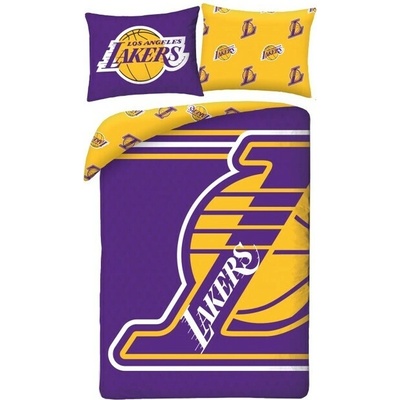Halantex Obliečky z mikrovlákna Los Angeles Lakers NBA 140x200 70x90