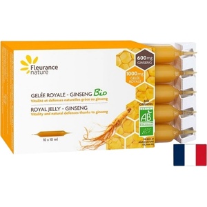 Fleurance Nature Immunity And Energy Royal Jelly + Asian Ginseng | Bio [10 ампули]