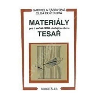 Materiály pro 1. ročník SOU obor tesař