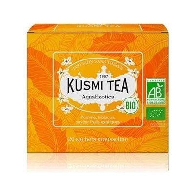 Kusmi Tea Porcovaný ovocný čaj AquaExotica Bio 20 sáčků