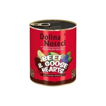 Dolina Noteci premium superfood говеждо месо с гъши сърца 800 г