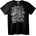NOONEBRAND Тениска Племенно черепно изкуство - 2XL, Black