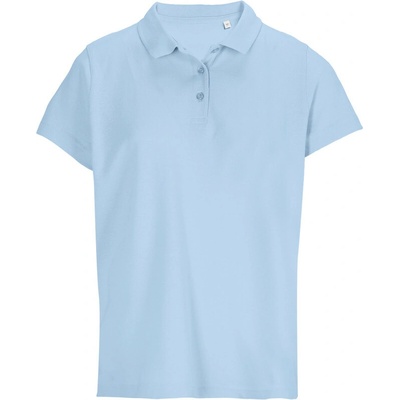 SOL's Collection Polokošile Pulse Women piqué krátký rukáv dámská COT25450141000 sky blue Modrá nebesky