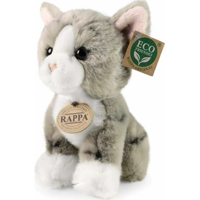 Eco-Friendly Rappa kočka šedá 18 cm