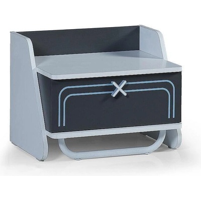 Нощно шкафче Game Cube антрацит