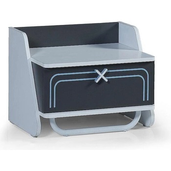 Нощно шкафче Game Cube антрацит