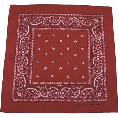 Šátek MFH Bandana vínovo černý