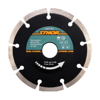 Sthor Kotouč diamantový segmentový 230 x 7,0 x 2,4 x 22,2 mm TO-08783