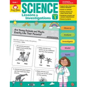 Science Lessons and Investigations, Grade 1 Teacher Resource | Evan-Moor Educational Publishers (ISBN: 9781645140030)