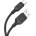 hoco. X90 кабел за данни USB - Type-C, 100 cm, ЧЕРЕН X90_USB_TYPE-C_B (X90_USB_TYPE-C_B)