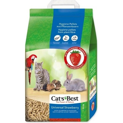 Cats Best Uni Strawberry podestýlka 5,5 kg / 10 l