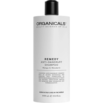 Organicals REMEDY AntiDandruff Shampoo Mango & Mandarin čisticí šampon proti lupům 1000 ml