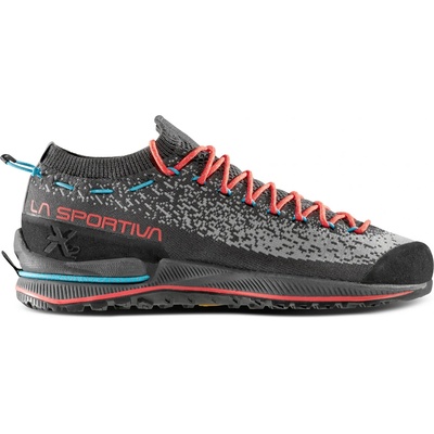 La Sportiva Дамски апроуч обувки La Sportiva Women's TX2 Evo Approach shoes - Carbon / Hibiscus - размер 40, 5 (EU) (142-0233-0320)