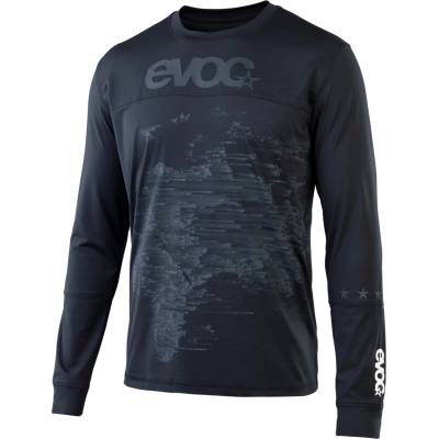 Evoc Мъжка фланелка с дълъг ръкав за колоездене Evoc Long Sleeve Jersey 701829 Cycling jersey - Black - размер M (056-3849-0112)