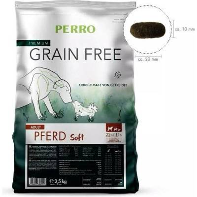 PERRO Grain Free Adult Kůň Soft 10 kg