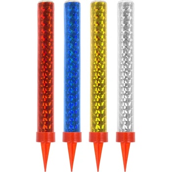 Image 1 of Godan Фонтани за торта / холографски - 12 см, 4 бр