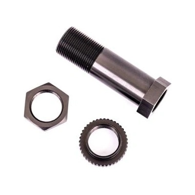 Traxxas Алуминиеви части за серво сейвър Traxxas, анодизирани в титанов цвят