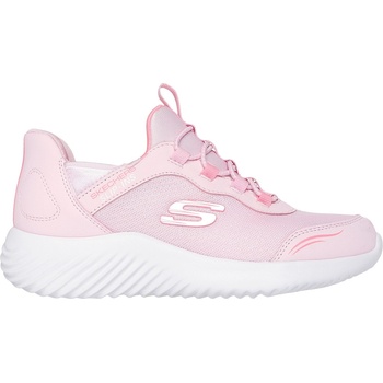 Image 1 of Skechers Детски обувки Skechers Slip-ins Bounder Shoes Childrens - Pink/White