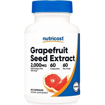 Nutricost Грейпфрут (екстракт от семена) 500 mg 60 капсули | Nutricost (67143 (338101) NC)