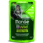 Monge BWild Grain Free Sterilised wild boar & vegetables 85 g