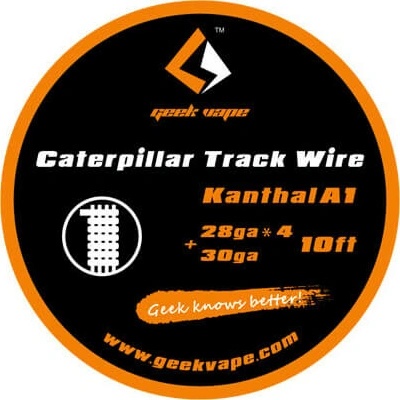 GeekVape drôt Caterpillar Track Wire 28ga*4+30ga Kanthal A1 0,5m