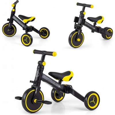 Milly Mally Kolo 3 v 1 Optimus šedé