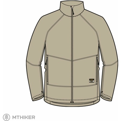 Lundhags Tived Merino Full Zip chalk white