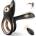Paloqueth Dual Motor 3in1 Penis Enhancer & Vibrating Ring with Remote Control Black