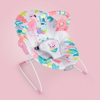 Bright Starts lehátko vibrující Flamingo Vibes